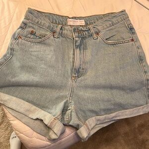 Top Shop denim shorts